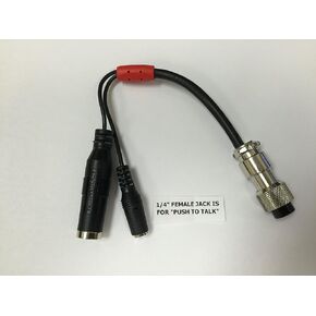 Heil AD-1-K8 Headset Adapter: Kenwood 8-pin Round