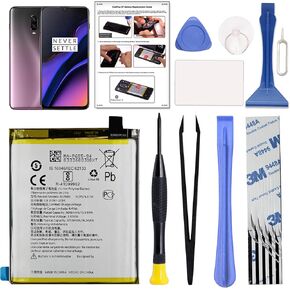GREEN FUSION for OnePlus 6T Replacement Battery, New 0 Cycled Li-ion Battery Compatible with OnePlus 6T A6010 A6013, Includes Repair Toolkit & Instruction Manual