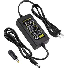 20V 2A 3A Massage Gun Charger Fit for Theragun Elite, G3 Pro Percussive Massager Replacement Power Supply Adapter Cord 5.5x2.1mm Plug and More