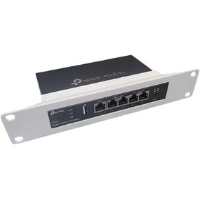 10" Network Rack Mount for TP-Link Omada ER605 Router (Black)