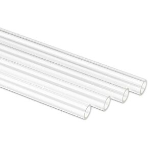 EKWB EK-HD PETG Tube, 10/12mm, 1000mm, Clear, 4-Pack
