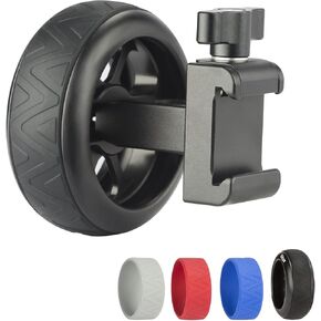 Nitze Side Handle with NATO Clamp, Different Colored Rubber Rings, Aluminum Camera NATO Side Handle for Camera/Monitor Cages - PA31C