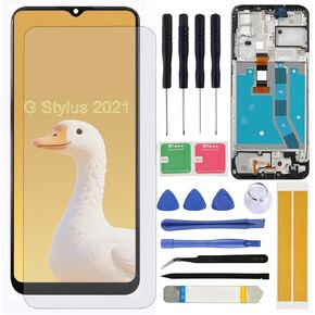 استبدال شاشة LCD لـ Boost Mobile Celero 5G 6.52 '' Wtcelero5G Assembly LCD Display Touch Screen Digitizer مع إطار