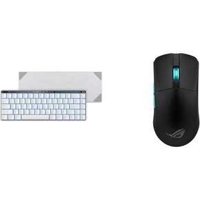 ASUS ROG Falchion RX Low Profile 65% Wireless Gaming Keyboard with ROG RX Red Low-Profile switches & ROG Harpe Gaming Wireless Mouse, Ace Aim Lab Edition, 54g Ultra-Lightweight, 36,000 DPI Sensor