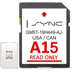 2025 Latest Version A15 Navigation Updated Sd Card Compatible with Ford/Lincoln, Updated Roads USA and Canada Navigation System