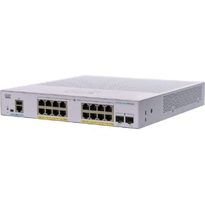 Cisco CBS350-16FP-2G Business Series 16-Port Managed Ethernet Switch (Renewed)
