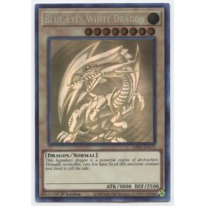 Blue-Eyes White Dragon - GFP2-EN175 - Ghost Rare - 1st Edition