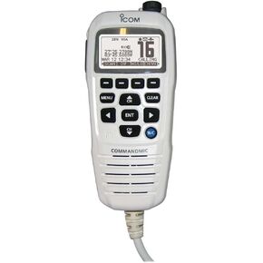 ICOM IV Command Mic, White