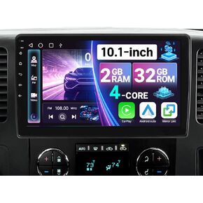Car Radio Stereo for Chevrolet Silverado Tahoe Suburban GMC Sierra Yukon 10.1" 2+32GB KuTaiTai IPS Touchscreen for Silverado Tahoe Head Unit Radio with Wireless Carplay Android Auto GPS BT WiFi