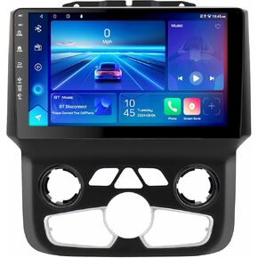 5G WiFi(6) Car Radio for Dodge RAM 1500 2500 3500 2013-2018, Android13/Wireless CarPlay/Android Auto/Touch Screen/GPS Navigation/Bluetooth/FM/HD Backup Camera (2Ram+64Rom) Auto AC