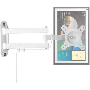 Echo Show 15 Wall Mount Bracket, Adjustable Monitor Mount for 15-28 Inches, 360° Rotation & Tilt