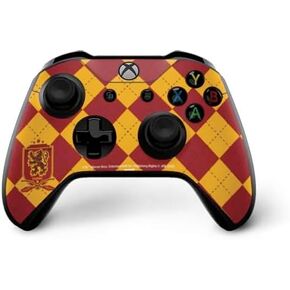Skinit Decal Gaming Skin Compatible with Xbox One X Controller - Officially Licensed Warner Bros Gryffindor Crest Design