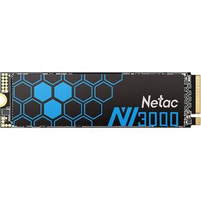 Netac 1TB NVMe PCIe Gen3x4 M.2 Internal Solid State Drive Up to 3,100 MB/s with Aluminum Heatspreader 300TBW, Built for Gaming