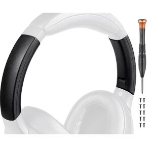 SOULWIT Headband Side Cover Slider for Sony WH-XB900N Wireless Noise Canceling Headphones, Replacement End Caps Repair Kit Accessories - Black