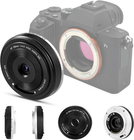 Viltrox 28mm F/4.5 AF Pancake Lens for Nikon Z | إطار كامل زاوية واسعة الابتدائية | التركيز التلقائي لـ Z5 ، Z6 ، Z7 ، Z8 ، Z9 ، ZF ، Z50 ، ZFC ، Z30 | z-mount in Saudi Arabia