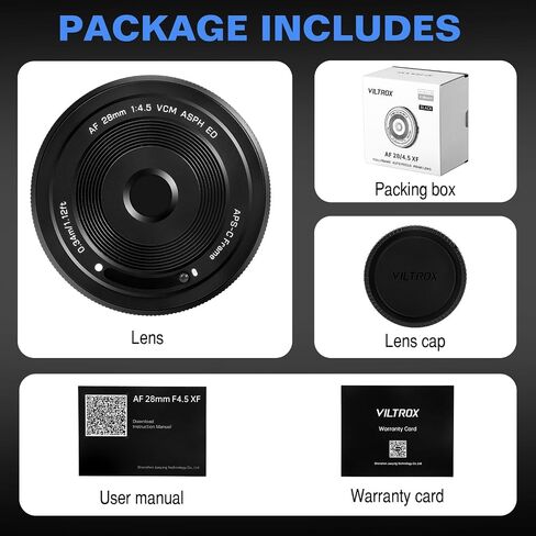 Viltrox 28mm F/4.5 AF Pancake Lens for Nikon Z | إطار كامل زاوية واسعة الابتدائية | التركيز التلقائي لـ Z5 ، Z6 ، Z7 ، Z8 ، Z9 ، ZF ، Z50 ، ZFC ، Z30 | z-mount in Saudi Arabia