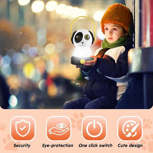 VIHOSE 2 LED Camping Lantern and Headlamp Set 4 Pcs Tent Lamp Animal Themed Button Battery Powered Headlamp Camping Accessories Camping Equipment Outdoor Emergency Indoor Room Nightlight in Saudi Arabia