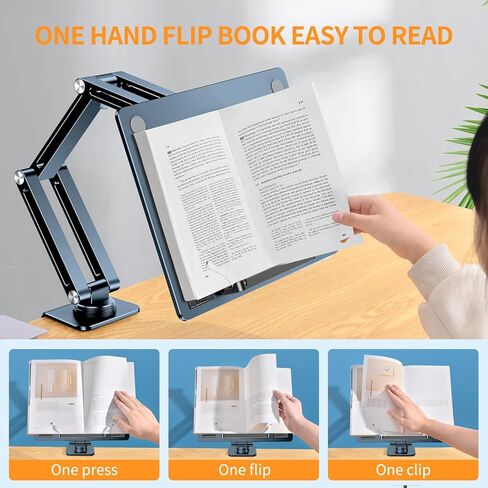 حامل اللوحي للمكتب ، حامل ألومنيوم سبيكة الكمبيوتر اللوحي لجهاز iPad ، 360 درجة قابلة للدوار in Kuwait
