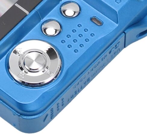 ZJchao 4K Digital Camera 48MP HD 2.7 Inch Screen 8X Zoom Autofocus Auto Beauty Anti Shake Travel Camera with Fill Light (Silver) in Saudi Arabia