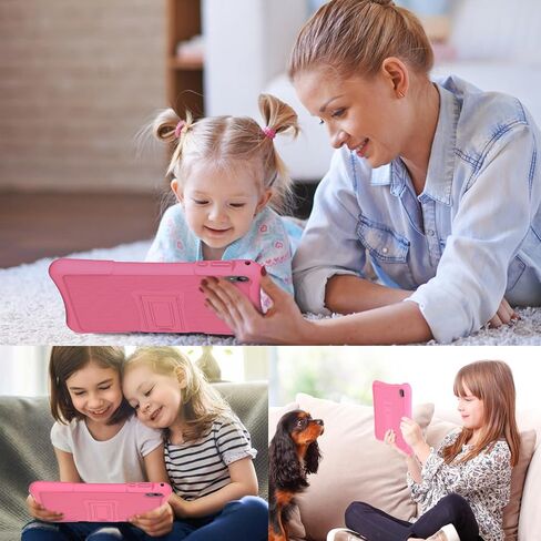 10 Inch Kids Android 14 Tablet, Parental Control, Educational, 10.1' IPS HD Display, Dual Camera, 6000mAh Battery, Toddler Tablet with Silicone Case, Gift for Boys (Green) in Kuwait