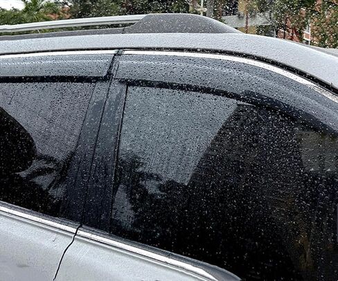 Side Window Visor Sun Deflector Rain Guard Vent Shade Fits Acura TLX 2015-2020 in Saudi Arabia