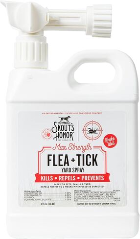 SKOUT'S HONOR: Flea + Tick Shampoo with Natural Cedarwood and Peppermint Essential Oils, 16 oz. in Saudi Arabia