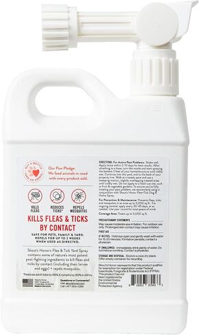 SKOUT'S HONOR: Flea + Tick Shampoo with Natural Cedarwood and Peppermint Essential Oils, 16 oz. in Saudi Arabia