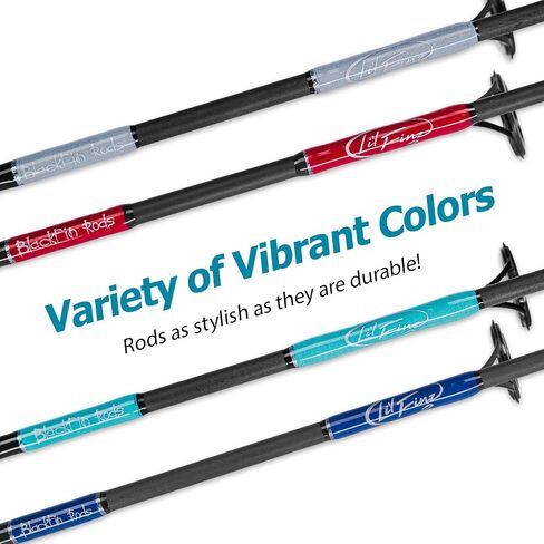 Li’l Finz Series Kids Fishing Pole – Youth Rod for Boys & Girls – Lightweight, Easy-Cast Design – Beginner-Friendly Gear for Outdoor Family Fun in Saudi Arabia