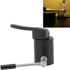 Tonearm Lifter, Automatic Tonearm Arm Lifter, 0.1in Adjustable Height Hydraulic Safety Raiser, Arm Lifter for LP Turntable Disc Record Player Accessories (Silver)
