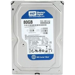 WD Blue 80 GB Desktop Hard Drive: 3.5 Inch, 7200 RPM, PATA, 8 MB Cache - WD800AAJB