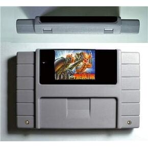 Asmgroup Alien Vs Predator - Game Cartridge 16 Bit 46 Game Card SNES for USA Version Game Player