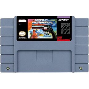 Action Game for Lethal Enforcers - USA Version Cartridge Available for SNES Game Consoles