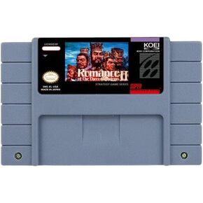 RPG Game for Romance of The Three Kingdoms Ii - USA Version Cartridge Available for SNES Video Game Consoles