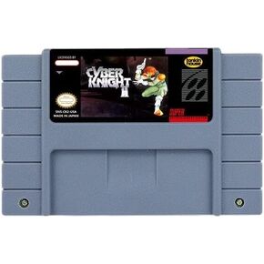RPG Game for Cyber Knight Ii-USA Version Cartridge Available for SNES Video Game Consoles