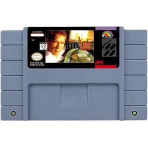 Action Game for True Lies- USA Version Cartridge Available for SNES Video Game Console