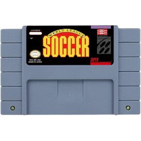لعبة RPG لـ World League Soccer- الإصدار الأمريكية خرطوشة الإصدار المتاح لأجهزة ألعاب الفيديو SNES