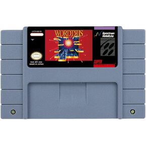 Action Game for Wordtris- USA Version Cartridge for SNES Video Game Consoles