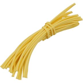 IIVVERR 5M 0.06in Inner Dia Polyolefin Flame Retardant Tube Yellow for Wire Repairing (5M 0.06in Dia Diaole de poliolefina amarillo ignífugo del tubo para la reparación del alambre
