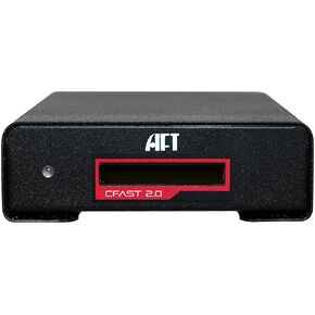 VX-1C, CFAST 2.0 Reader USB 3.2 Gen 2 for Compatible with Angelbird, Lexar, ProGrade, SanDisk, Sony, Transcend Cards, RED Komodo Cinema, Workflow, Blackmagic, Video 4K, USB4, DIT, Nikon Pro