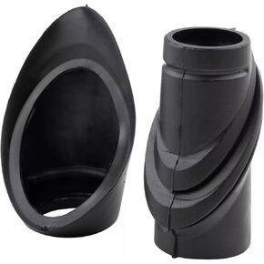 Antenna Rubber Seal Part Grommet Lower Upper for Mercedes-Benz SL500 1994-2002 Antenna Rubber Gasket Seal Grommet Replace for Mercedes-Benz SL600 1994-2002 A1248270898 A1248270798 2Pcs Black