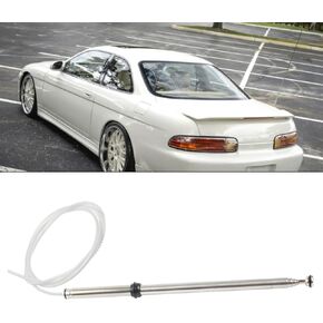 MODIGT #86337-24340 86337-33200 Power Antenna Mast for Lexus SC430 2002-2010(with 34.5 inches Original mast ONLY, not 42 inches) SC300 ES300 GS300 LS400;Toyota Soarer UZZ40 2001-2005 JDM