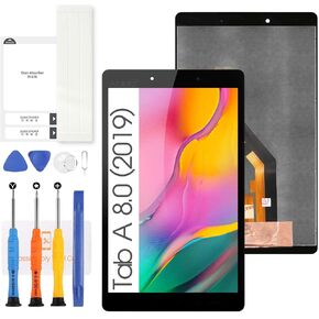 Screen for Samsung Galaxy Tab A 8.0 2019 Screen Replacement for Samsung Tab T290 LCD Screen SM-T290 Touch Display Digitizer Assembly Repair Parts (Black No Frame