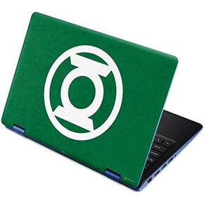Skinit Decal Laptop Skin Compatible with Aspire R11 11.6in - Officially Licensed Warner Bros Green Lantern Logo Green Design