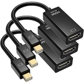 4K Mini Displayport to HDMI Adapter Cable (3Pack)