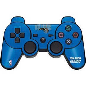 Skinit Decal Gaming Skin for PS3 Dual Shock Wireless Controller - Officially Licensed NBA Orlando Magic Blue Primary Logo Design