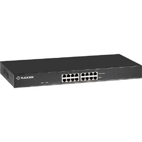 Black Box PoE Gigabit Ethernet Injector - 802.3at - 120 V AC, 230 V AC Input - 8 10/100/1000Base-T Input Port(s) - 8 10/100/1000Base-T Output Port(s)