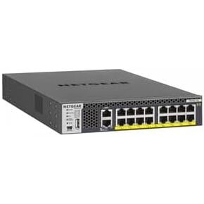 NETGEAR M4300-16X 16 Port Switch XSM4316PB | L3 Managed Stackable | 16x10G PoE+ 500W | Rack-Mountable | Cloud Care's 3 Year Warranty SupportPlus Included