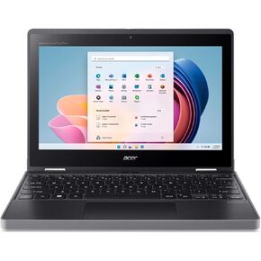 Acer TravelMate Spin B3 B311RN-33 TMB311RN-33-C0JS 11.6" Touchscreen Convertible 2 in 1 Notebook - HD - 1366 x 768 - Intel N100 Quad-core (4 Core) - 4 GB Total RAM - 128 GB SSD - Black