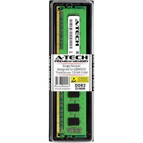 A-Tech 8GB RAM for Lenovo ThinkServer TS140 70A4 | DDR3 1600 DIMM PC3-12800 1.5V 240-Pin Memory Upgrade Module