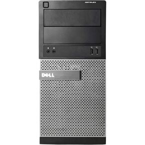Dell Optiplex 3010 PC Tower Desktop Computer - Quad Core Intel i5 3rd Gen, 8GB DDR3 RAM, 256GB SSD, New Keyboard, Mouse, WiFi Adapter, Windows 10 Home(Renewed)